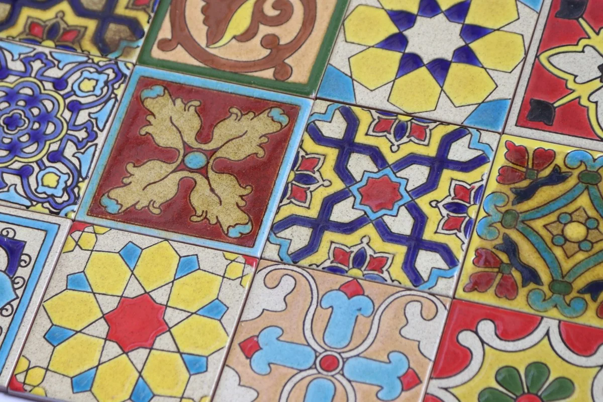 Handmade decorative artwork from Alireza’s TilesandArt collection